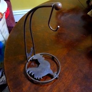 ROOSTER METAL BANANA STAND